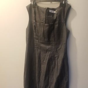 Gray Calvin Klein dress